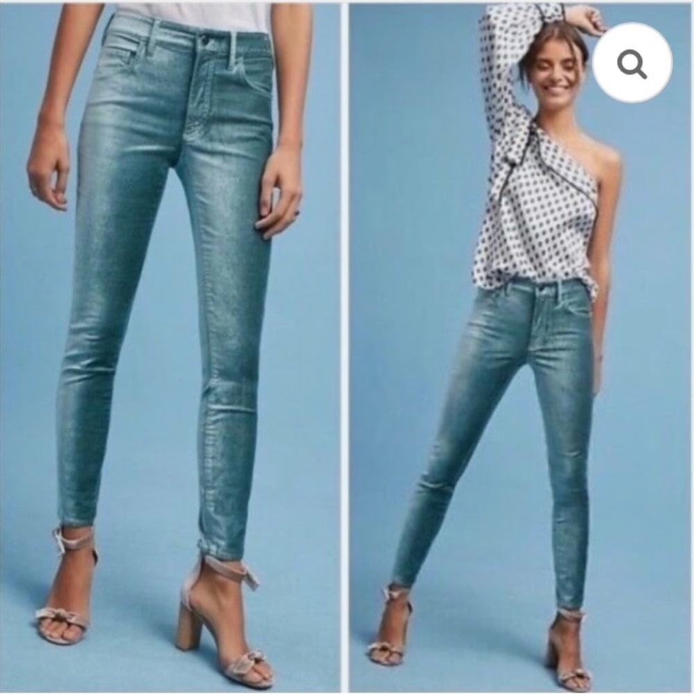 Anthropologie Pilcro & The Letterpress Velvet Pants Womens 28